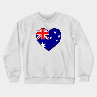 Heart - Australia _047 Crewneck Sweatshirt